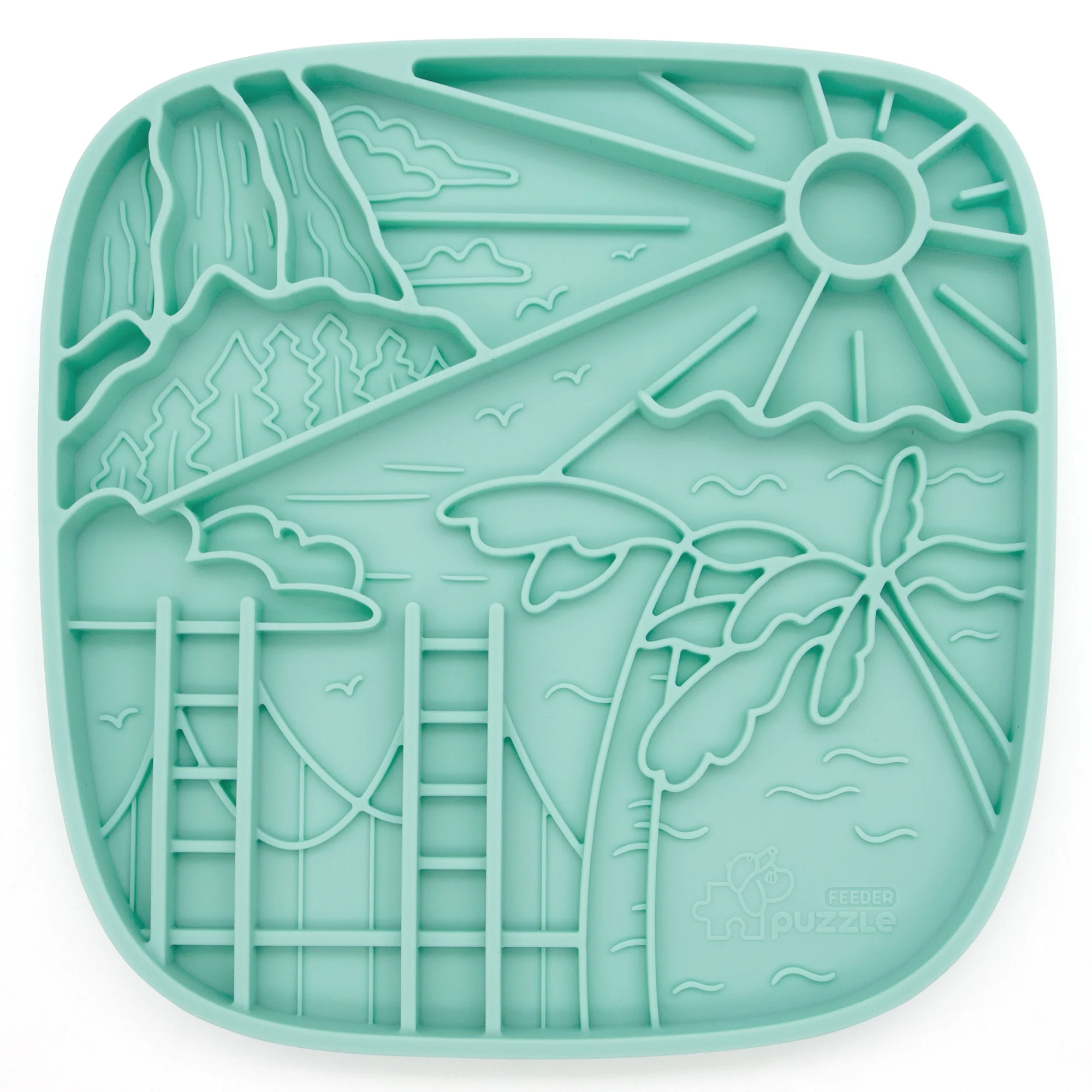 California Themed Lick Mat - Slow Feeding Mat - Image 11