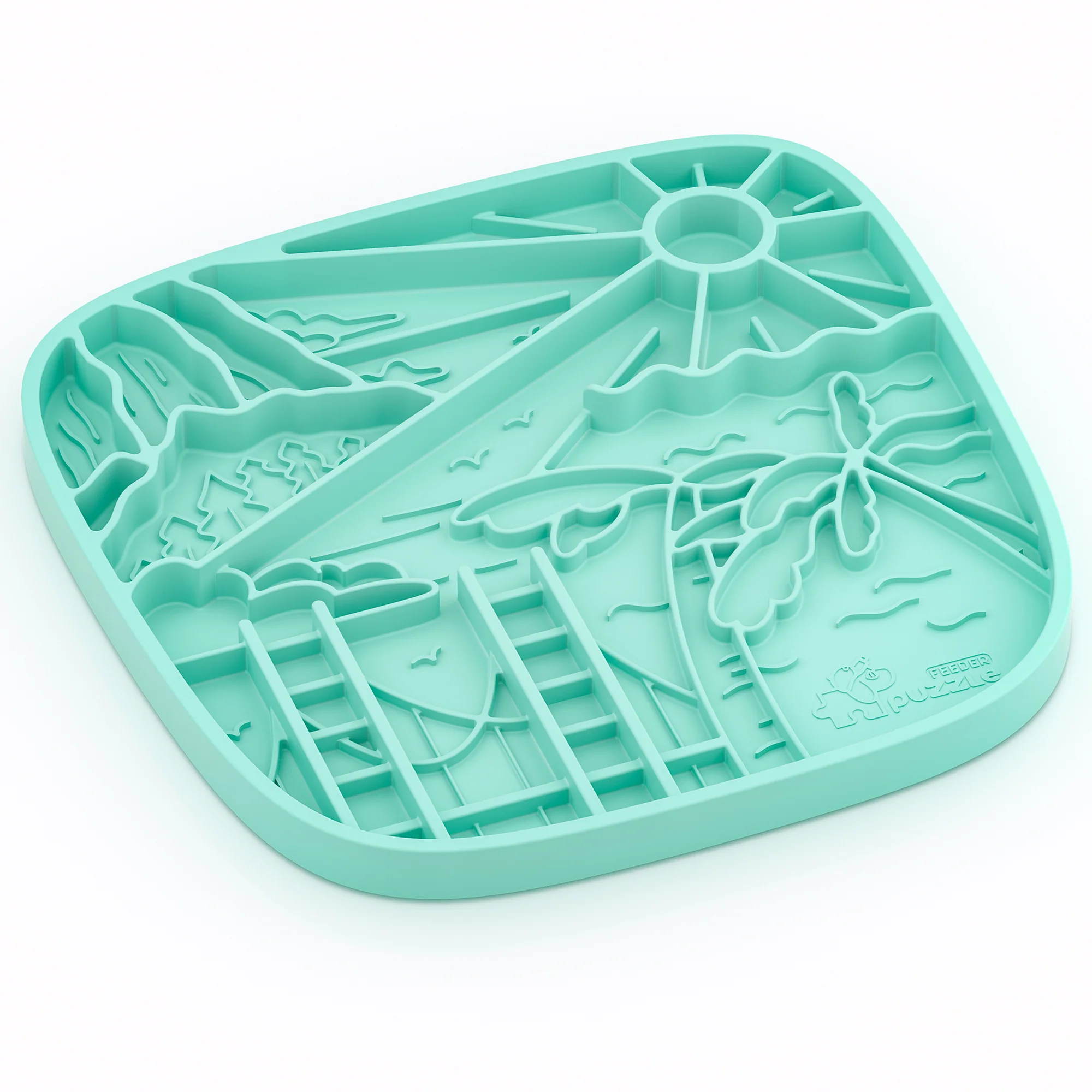 California Themed Lick Mat - Slow Feeding Mat - Image 5