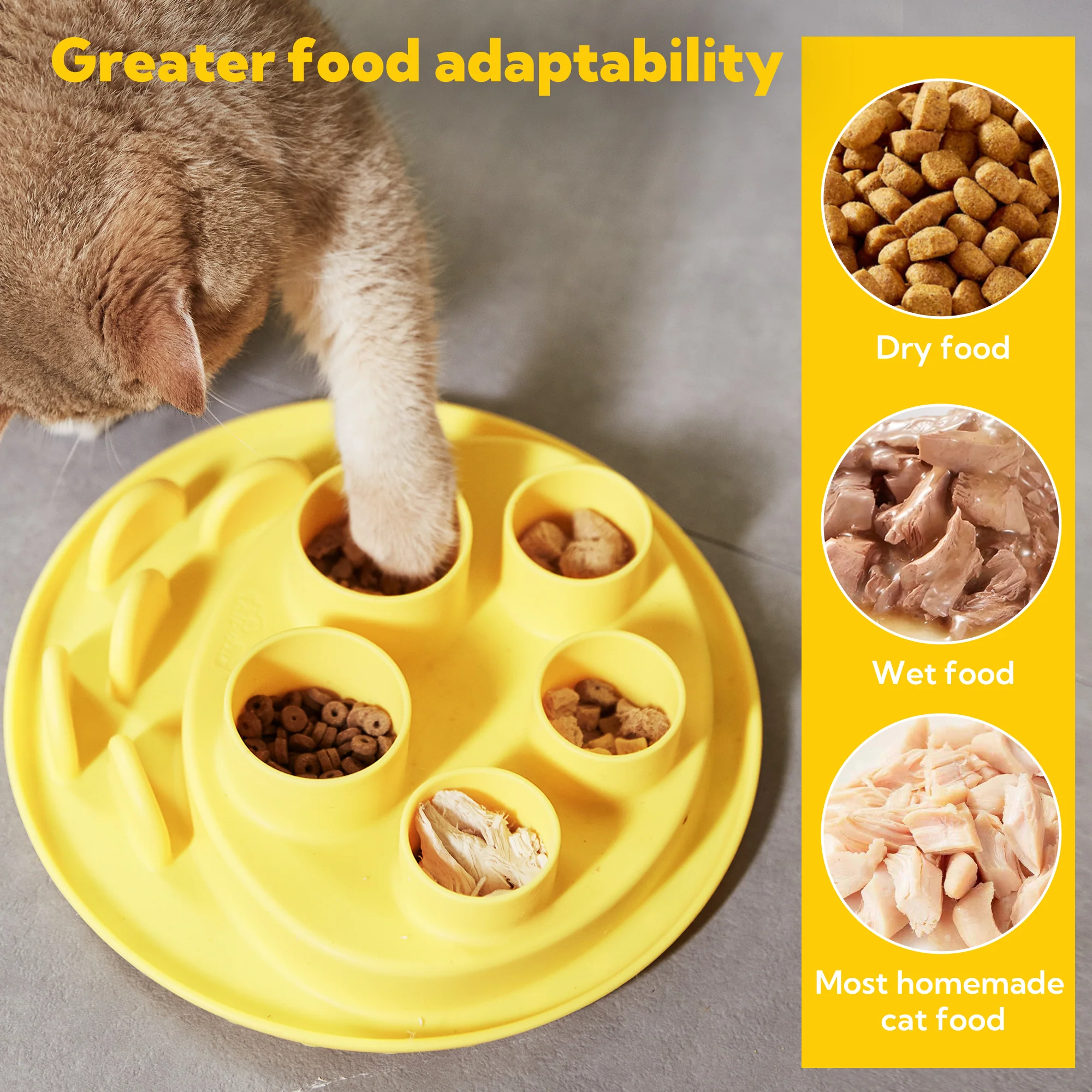 Puzzle Digger - For Cat Hunting Instinct (Wheat-Yellow) - Image 6