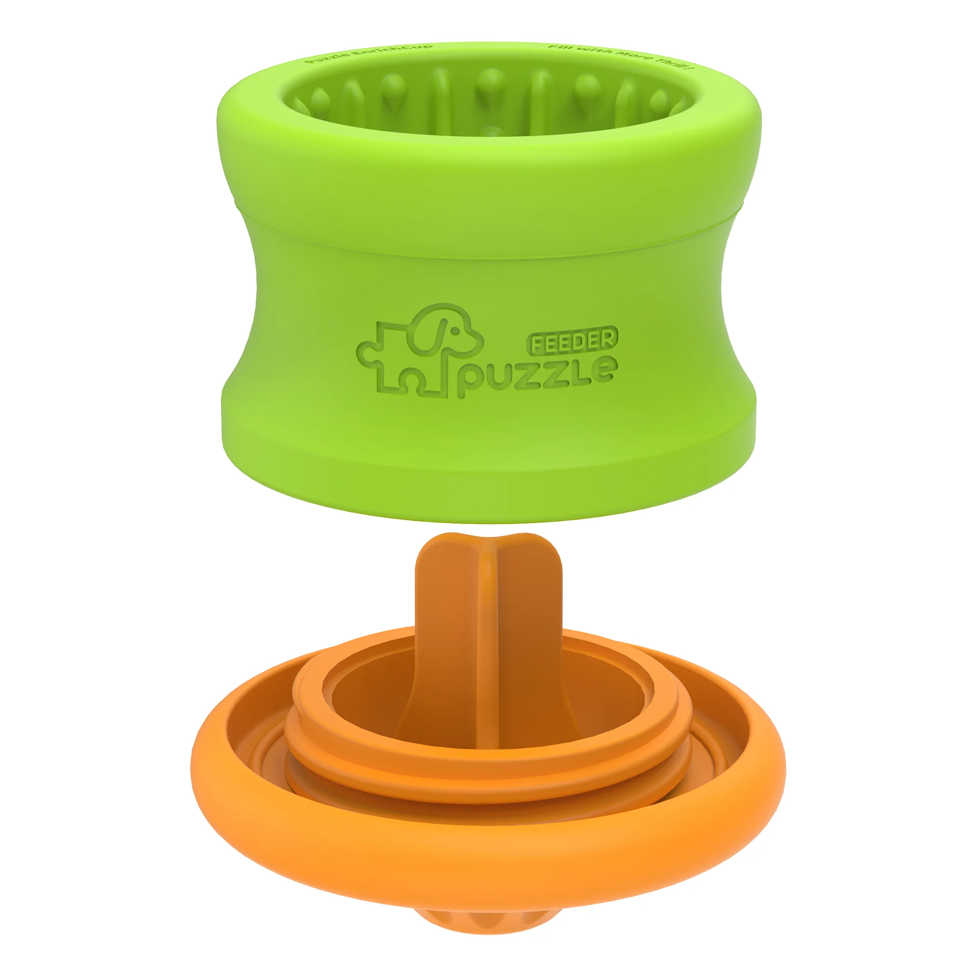 Dog Puzzle Tumbler M - Puzzle Feeder Enrichment Toy (for S/M Breeds) - Image 5
